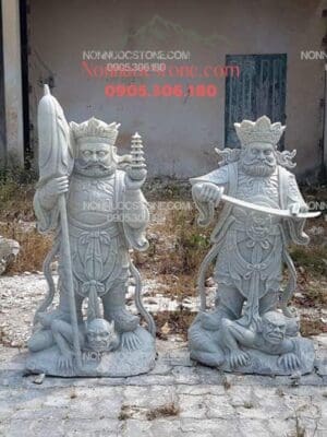 Tượng Tứ Đại Thiên Vương Bằng Đá 21
