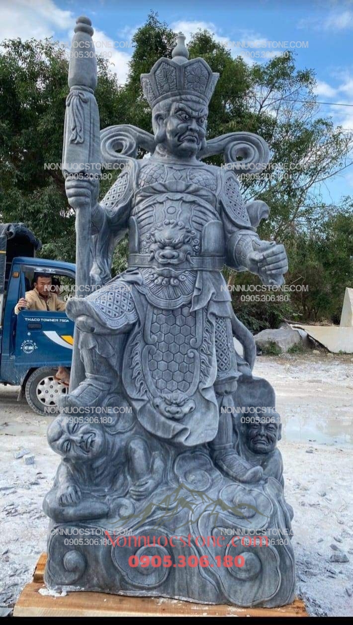 Tượng Tứ Đại Thiên Vương Bằng Đá 92 1 Tượng Tứ Đại Thiên Vương Bằng Đá 92