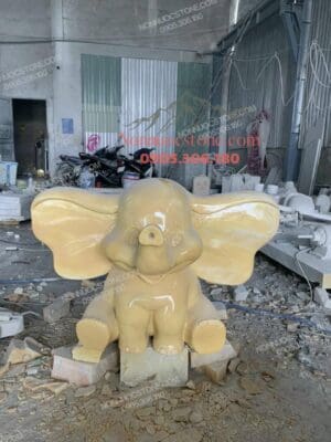 Tượng Voi Bằng Đá 106