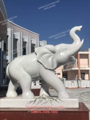 Tượng Voi Bằng Đá 124