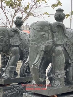 Tượng Voi Bằng Đá 134