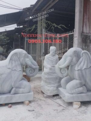 Tượng Voi Bằng Đá 16
