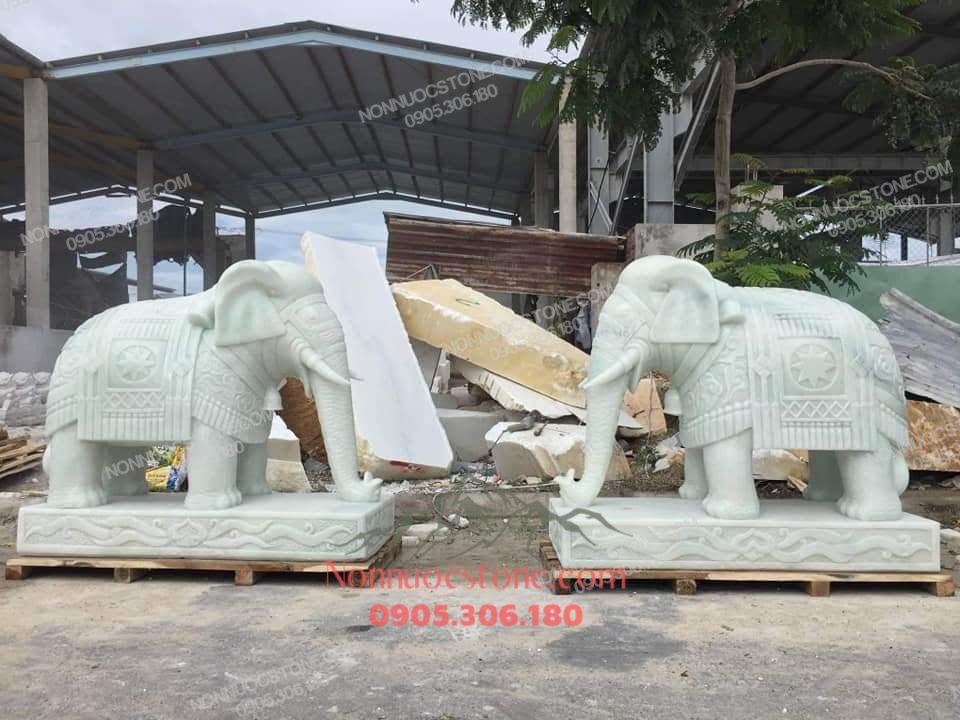 Tượng Voi Bằng Đá 27 1 Tượng Voi Bằng Đá 27