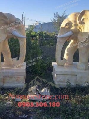 Tượng Voi Bằng Đá 41
