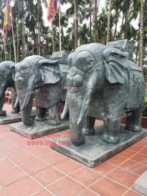 Tượng Voi Bằng Đá 54