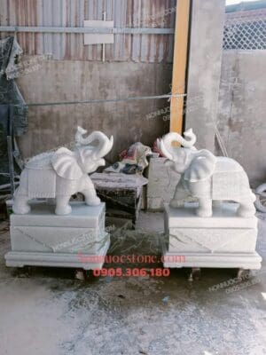 Tượng Voi Bằng Đá 83