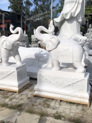 Tượng Voi Bằng Đá 85