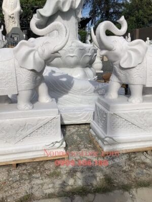Tượng Voi Bằng Đá 86