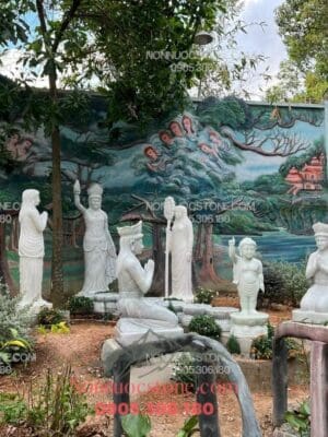 Tượng Vườn Lâm Tỳ Ni Bằng Đá 16