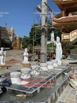 Tượng Vườn Lâm Tỳ Ni Bằng Đá 02