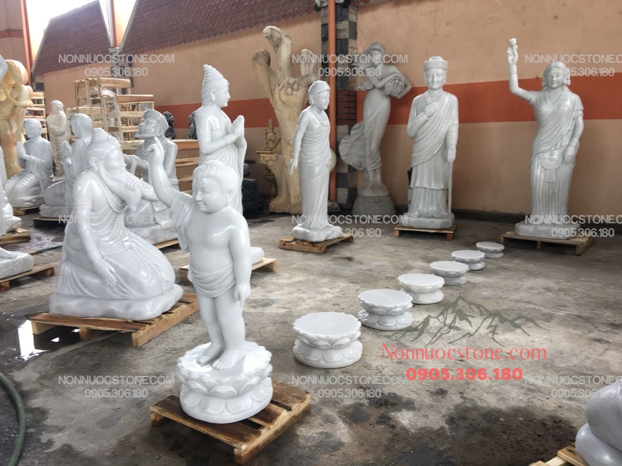 Tượng Vườn Lâm Tỳ Ni Bằng Đá 24 1 Tượng Vườn Lâm Tỳ Ni Bằng Đá 24