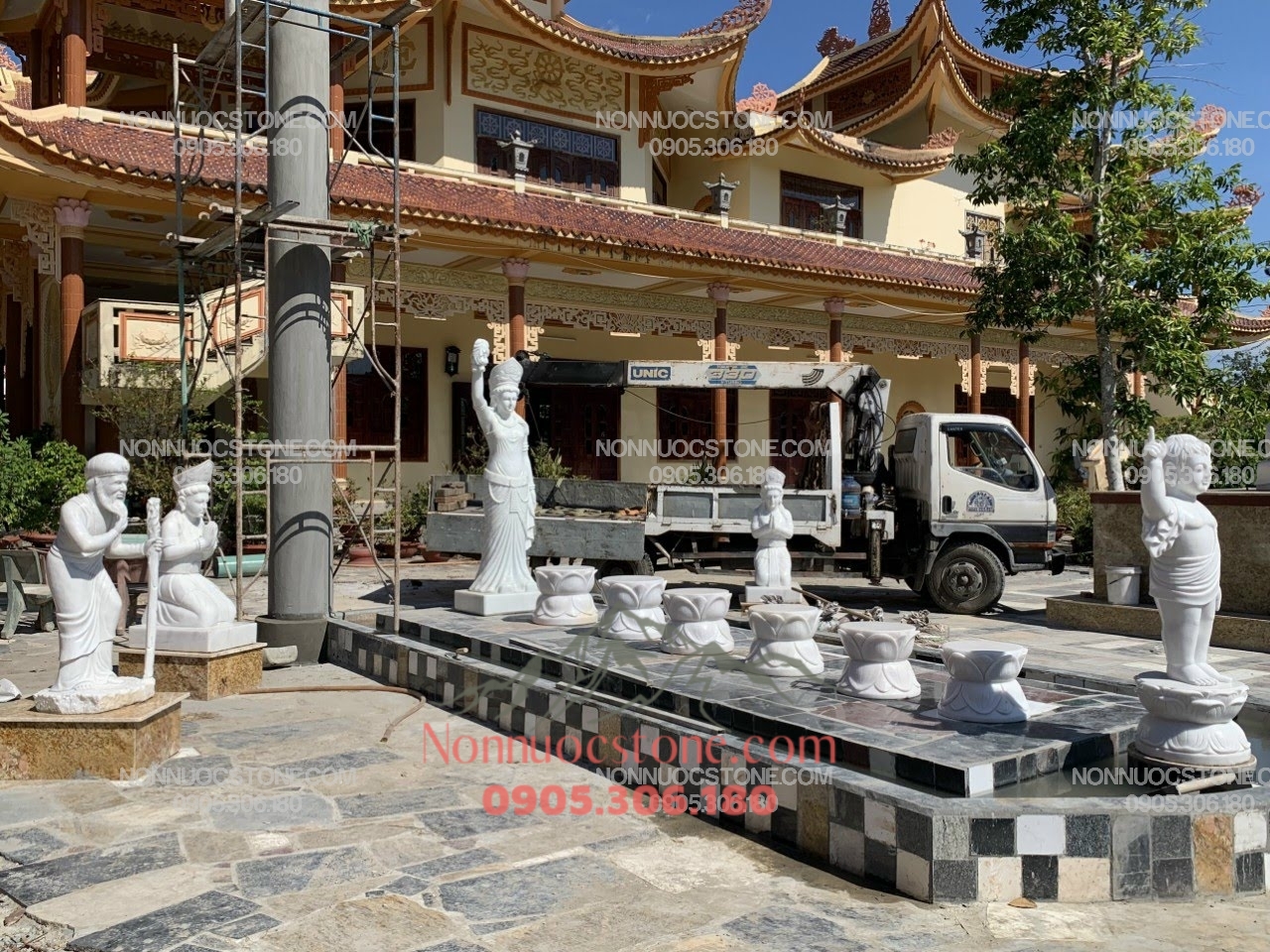 Tượng Vườn Lâm Tỳ Ni Bằng Đá 03 1 Tượng Vườn Lâm Tỳ Ni Bằng Đá 03