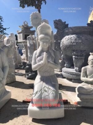 Tượng Vườn Lâm Tỳ Ni Bằng Đá 06