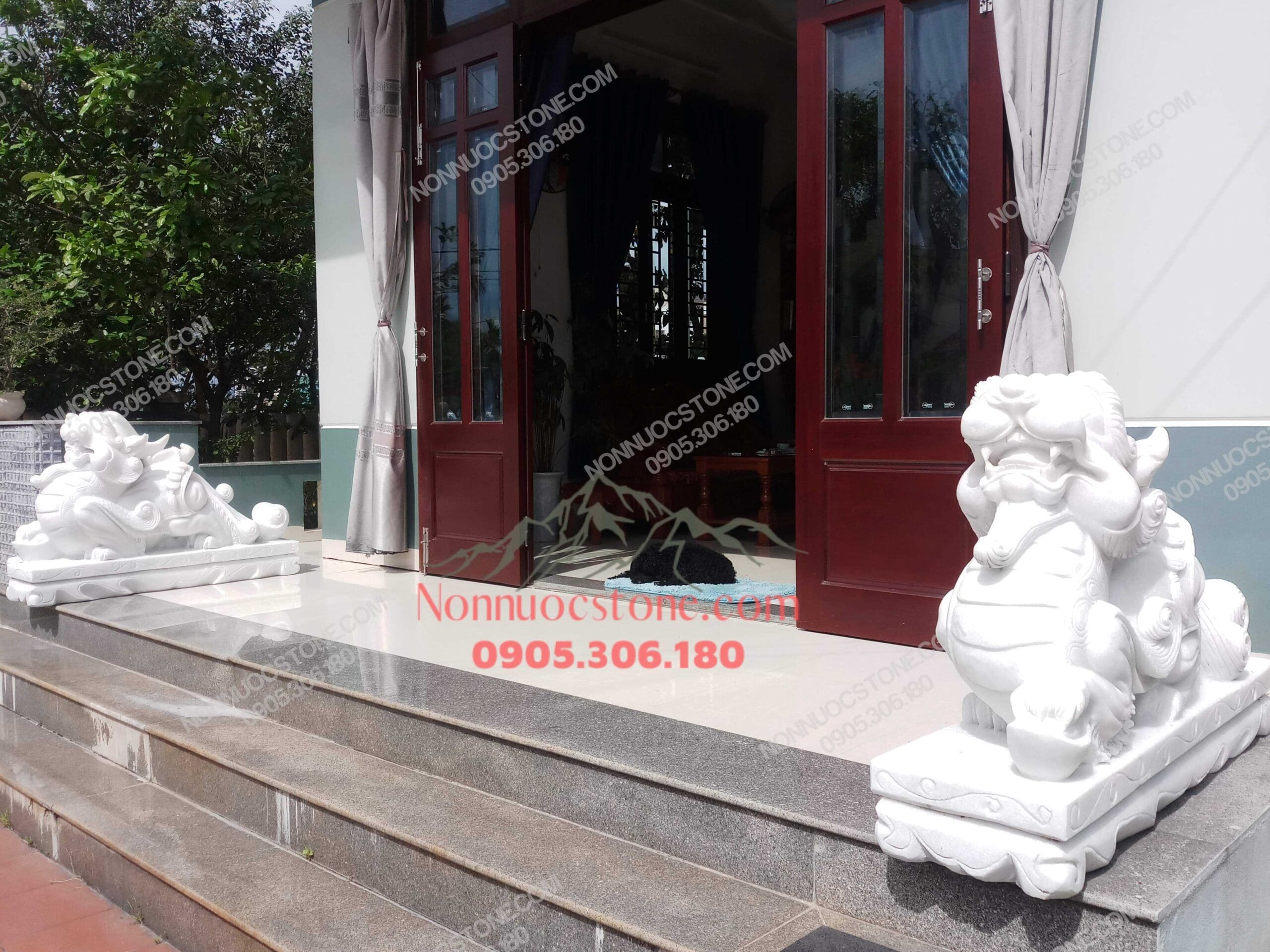 Tượng Tỳ Hưu Bằng Đá 115 1 Tượng Tỳ Hưu Bằng Đá 115