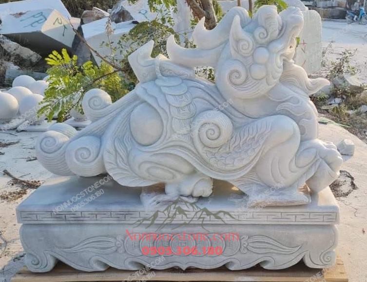 Tượng Tỳ Hưu Bằng Đá 30 1 Tượng Tỳ Hưu Bằng Đá 30