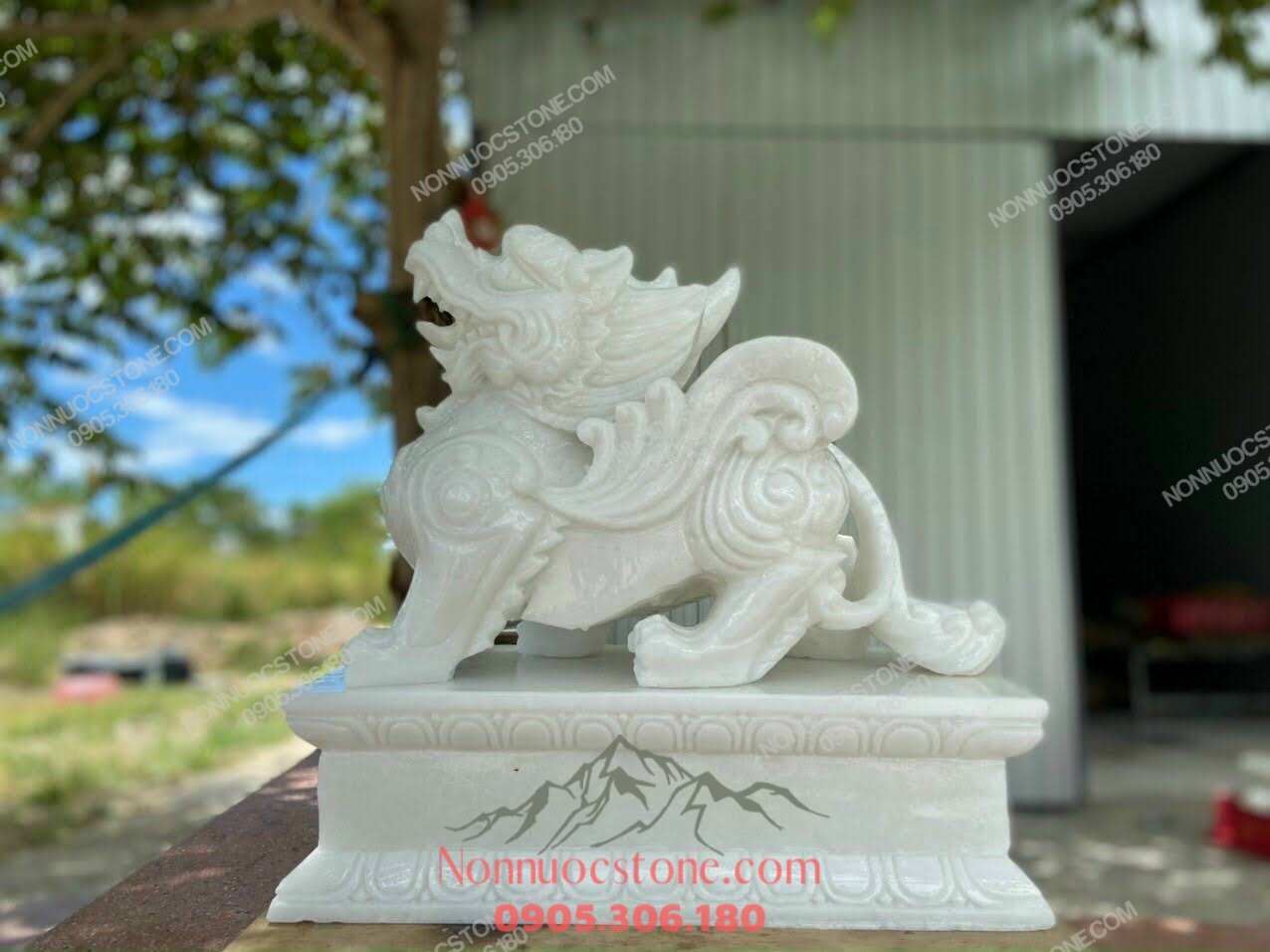 Tượng Tỳ Hưu Bằng Đá 63 1 Tượng Tỳ Hưu Bằng Đá 63