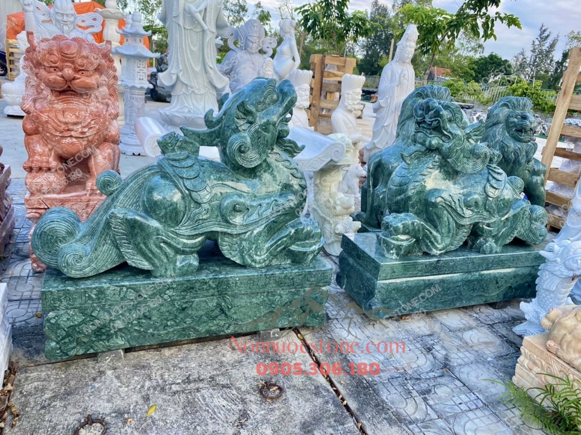 Tượng Tỳ Hưu Bằng Đá 91 1 Tượng Tỳ Hưu Bằng Đá 91